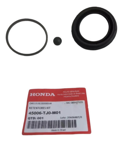 Kit Retentores Pistão Pinça Freio Dianteiro Honda Fit 09/14 0