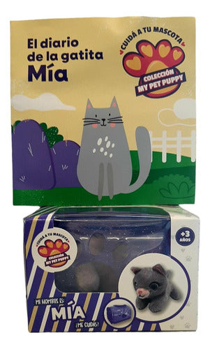 Agea Adopta Tu Mascota Colección My Pet Puppy Nº2 - La Gatita Mía 0