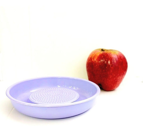 Nuva Apple Grater Plastic BPA Free 5