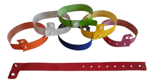 PROBEN Identification Wristbands with Tamperproof Clasp - 400 Units 0