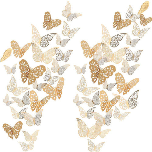 Bememo Vinilo Decorativo Pared Mariposas 0