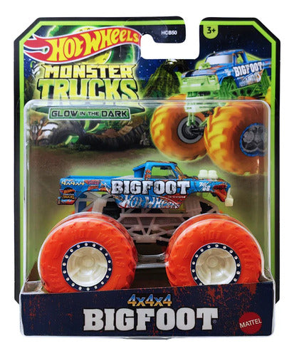 Hot Wheels Monster Trucks 1:64 That Glow in the Dark 0