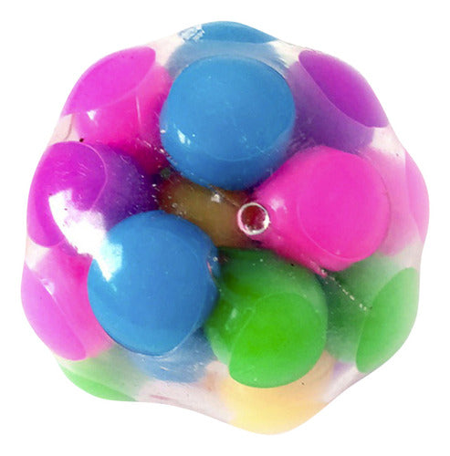 Brinquedo Sensorial Colorido Creative Office Stress Ball Pre 0