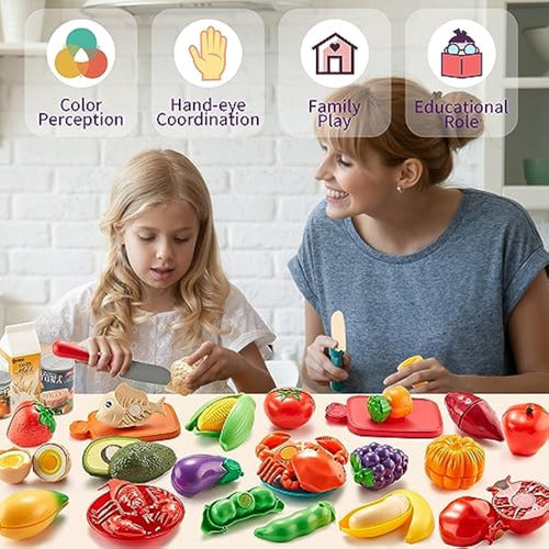 Laugigle Simulation Food Playset for Kids 1