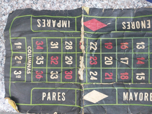 Antiguo Juego Infantil Ruleta De Los Años 70' 3