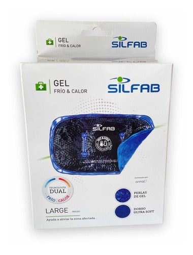 Silfab Gel Crioterapia Dolores Large Multiuso Grande Perlas Lesion 5