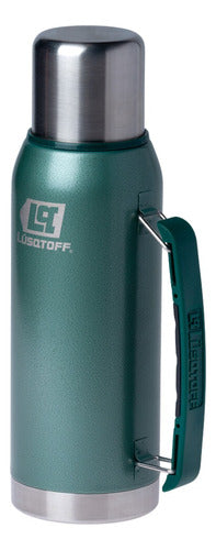 Lüsqtoff 1L Thermos Mate Kit with Stainless Steel Mate and Straw 5