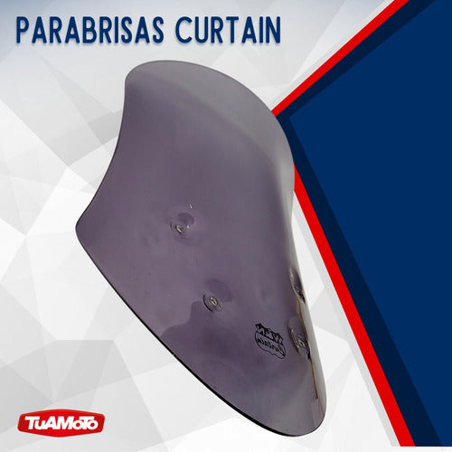 Curtain Parabrisas Para Moto V-strom 650 3