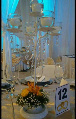 Set of 10 Centerpieces for 15th Birthday or Wedding Celebration 2