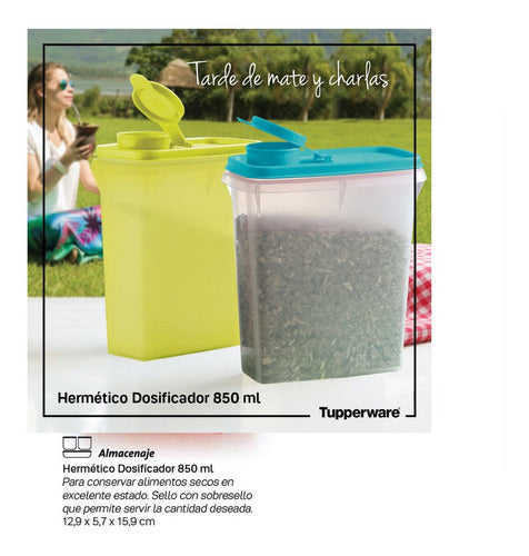 Tupperware® 850ml BPA-Free Airtight Dispenser 2