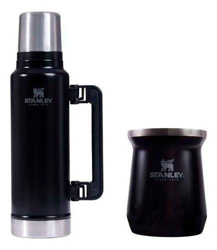 Stanley Mate Set + 1.4 Liters Original Thermos with Cebador Cap 7