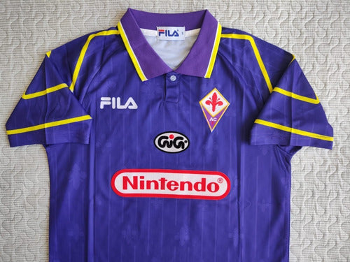Retro Fiorentina Batistuta 1997 T-Shirt 3