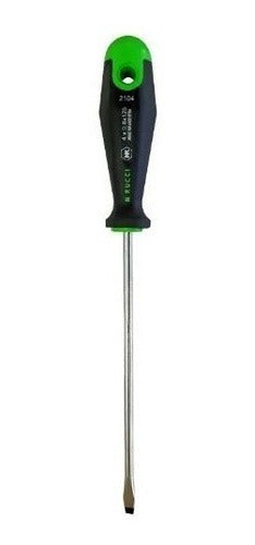 Rucci Flat Screwdriver 4 X 125mm with Rubber Handle 0