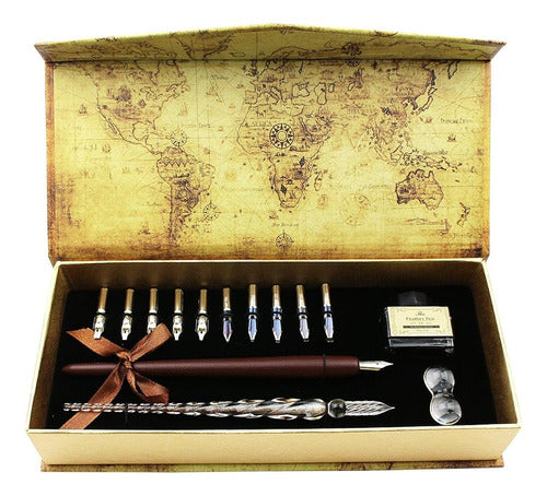 Featty Calligraphy Pen Set - 15 Piece Kit 1