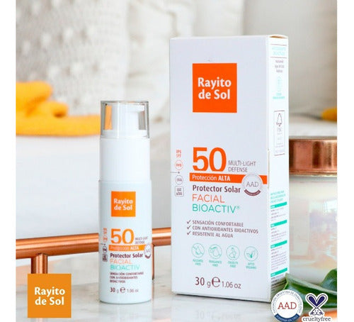 Rayito de Sol Bioactive Facial Sun Protector SPF50 30g 6