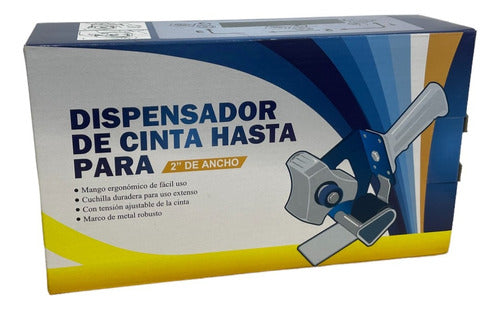 Transpak Racionador Dispensador Porta Cinta De Embalar 48mm Mudanza 2