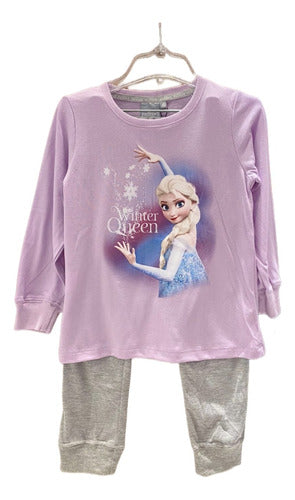 Disney Pijamas Frozen Niñas Manga Larga Sirenita Princesas Disney® 0