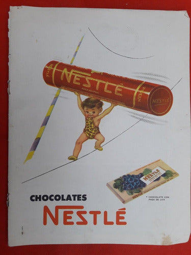 Chocolates Nestle Publicidad Antigua En Revista Billiken 50 1