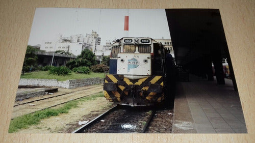 Ferrocarril Foto 15x10 Locomotora Gt22 9068 En Estacion Once 0