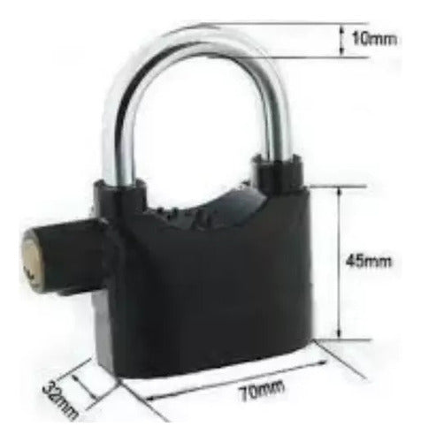 Sellerall Alarm Lock for Bikes and Doors 2