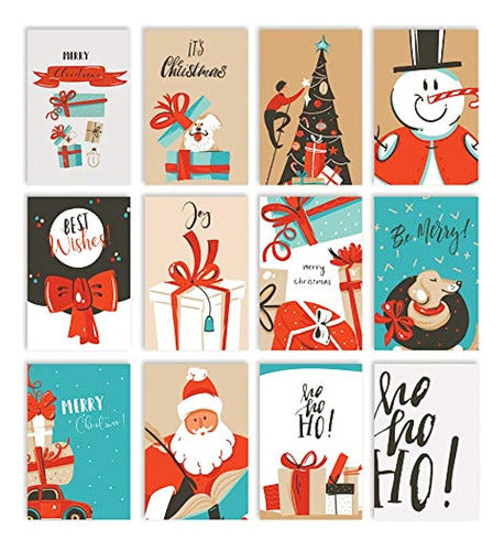 Better Office Products Christmas Greeting Card Set, Package of 100 0