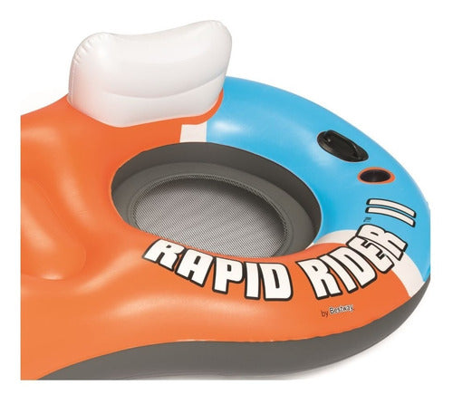 Bestway 43113 Rapid Rider Duo Inflatable Float Chair Rex 2