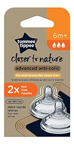 Tommee Tippee Fast Flow Bottle Nipples 5