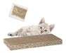 Scratcher Cardboard with Catnip Eco-Friendly 1