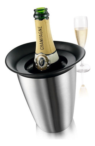 Vacu Vin Champagne Cooler - Elegant Champagne Chiller 0