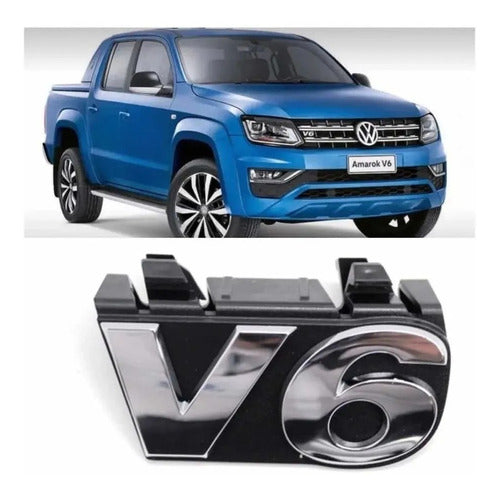 Emblema V6 Amarok 2017/2020 0