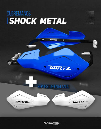 Wirtz Aluminum Handguards with Shock Metal Kit for Tornado 19