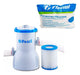 Pearl Filter Pump for Liner Pool + Fluvial Pompons 0