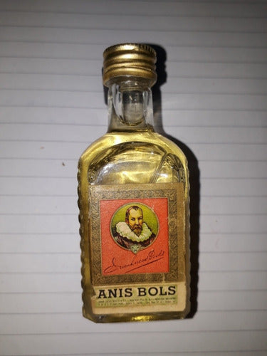 Botellita Miniatura Anis Bols Llena Cerrada 0