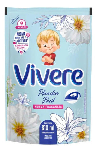 Vivere Suavizante Plancha Fácil Repuesto 810 ml (4530) 0