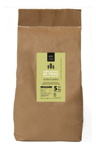 Fincas El Paraíso Organic Whole Wheat Super Fine Flour 5 Kg 0