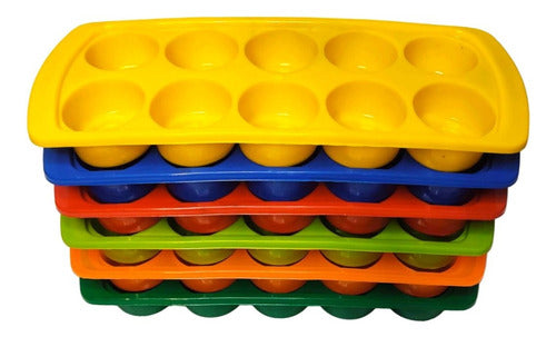 Plastic-Art Set of 25 Ice Cube Trays - Fun Shapes 0