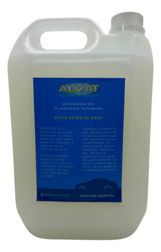 Alvat Revividor Alvat De Gomas Y Negros Interior Exterior Bidon 5L 1