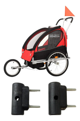 Instto Repuesto Soporte Manillar Compatible Con Bike Trailer 0