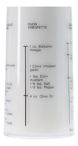 Tablesto Salad Dressing Preparation Bottle with Recipes 2