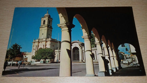 Antigua Postal San Salvador De Jujuy Recova Y Catedral 0