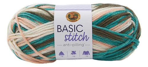 Lion Brand Yarn Company Yarn Basic Stitch Gro, Meadow Grove 0