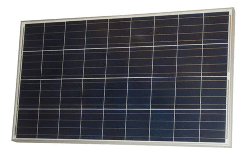 Enertik 120W Polycrystalline Solar Panel with Z-Type Roof Mounts 1