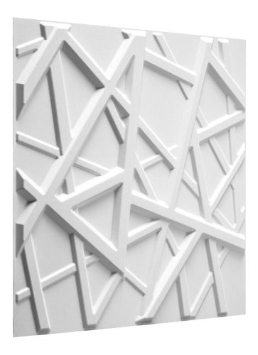 6m2 Bamboo Fiber 3D Wall Ceiling Panel 50x50 Decoration Olivia 1