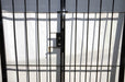 Balcony Security Gate 150x200 Round Iron 1/2 Inch 2