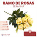 Serafina Rose Bouquet - Artificial Flowers Decoration 8