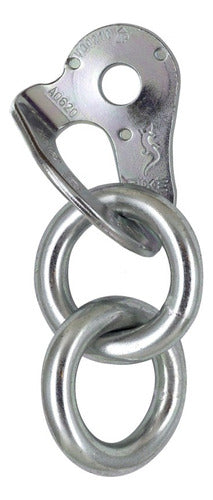 Fixe 10mm Certified Climbing Anchor Plate and Rapel Rings 0