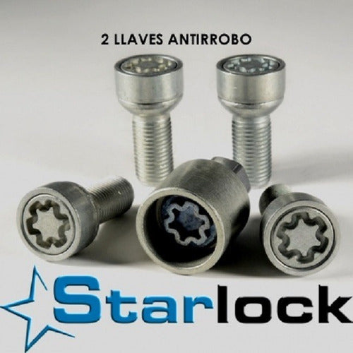 Farad Italia Starlock Anti-Theft Nuts for Ford Territory 1