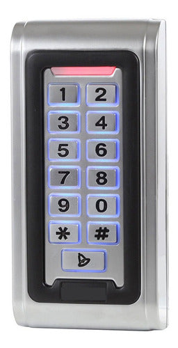 Control De Acceso Teclado Exterior Codigo O Rfid Ip65 / Ip68 0