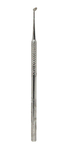 Stainless Steel Podiatry Flat Curette Instrumental Tool by Shark 0