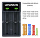 WANGDAJIEDIAN 18650 Lithium Ion Battery Charger with 2 Bays 1